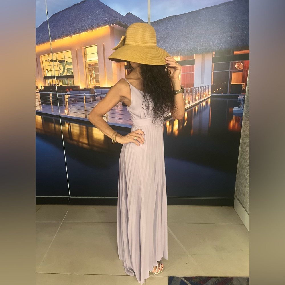 CHARMED HEARTS Lavender Maxi Dress
